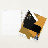 Agent immobilier Black & Gold, Conception de court (Devant avec enveloppe)
