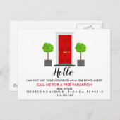 Agent Immobilier CARTE DE VISITE (Devant / Derrière)