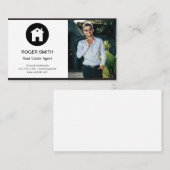 Agent immobilier | Carte de visite classique (Devant / Derrière)