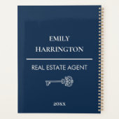 Agent immobilier Classic Key Navy (Dos)