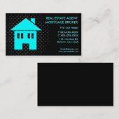 Agent immobilier hypothèque sur mesure cartes de v (Devant / Derrière)