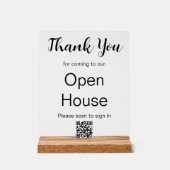 Agent immobilier Open House Code QR Connexion (Recto)