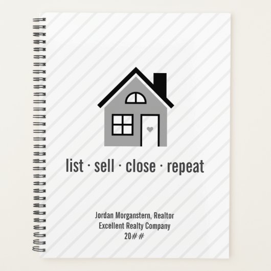 Agent immobilier / Planificateur d'immobilier (Devant)