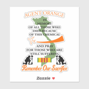 Agent Orange Sticker