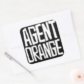 Agent Orange "Trashed" Logo Stickers Patinage Punk (Enveloppe)