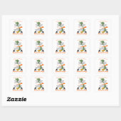 Agent Orange Vierkante Sticker (Vel)