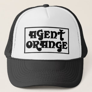 Agent Oranje "Amp"-Logo Punk Trucker Hat Trucker Pet