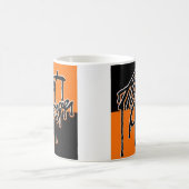 Agent Oranje "Drip" Logo Coffee Mok Punk Schaats (Center)