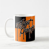 Agent Oranje "Drip" Logo Coffee Mok Punk Schaats (Links)