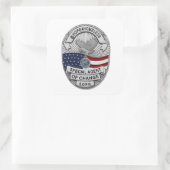 Agent spécial de changement Stickers d'insigne (Sac)