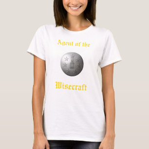 Agent van het Wisecraft. T-shirt