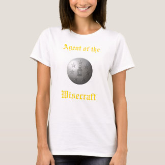Agent van het Wisecraft. T-shirt