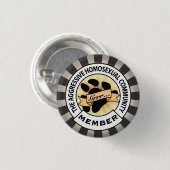 Aggressief Beer badge Ronde Button 3,2 Cm (Voorkant /achterkant)