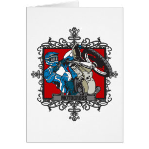 Aggressieve Motocross