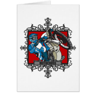 Aggressieve Motocross