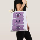 Aggretsuko! Gezichten Draagtas (Dichtbij)