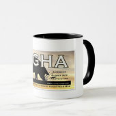 AGHA-Nouvelle tasse de logo (Devant droit)