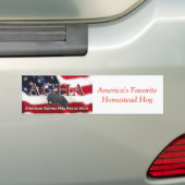 AGHA Patriottische Bumpersticker (Op auto)