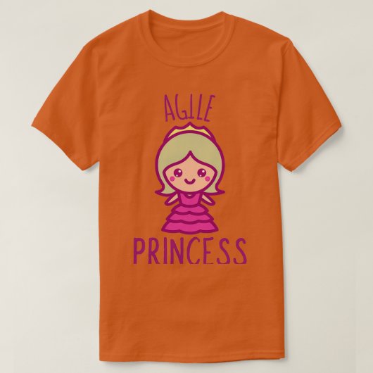 Agile Princess T-shirt (Design voorkant)