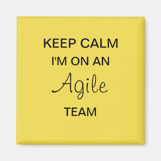 Agile Scrum magneet (Voorkant)