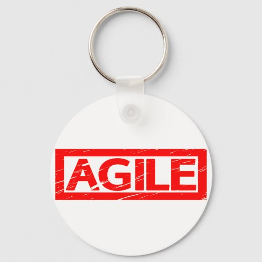 Agile Stamp Sleutelhanger (Voorkant)