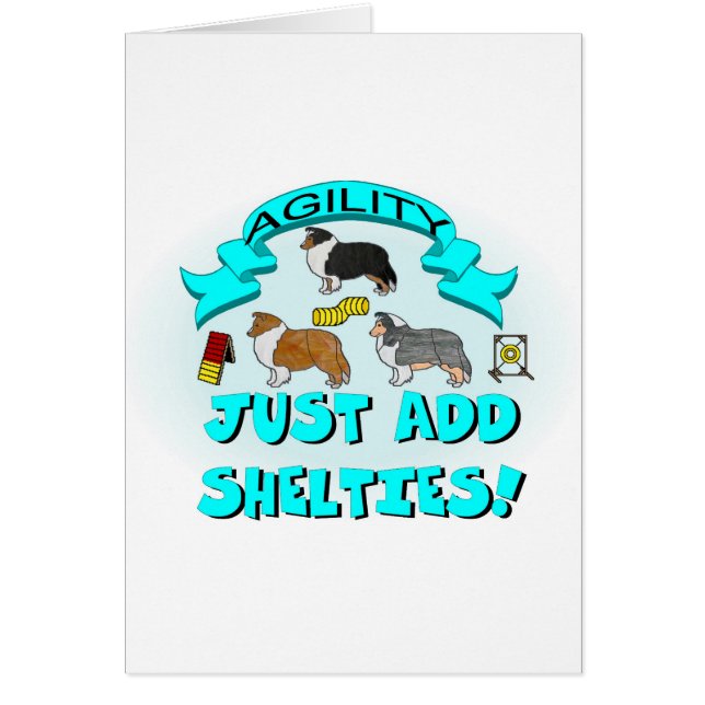 Agilité - ajoutez juste Shelties (Devant)