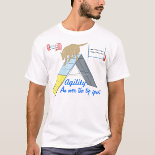 Agilité au-dessus du T-shirt supérieur