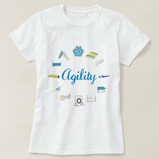 Agiliteitsbelemmeringen T-shirt (Design voorkant)