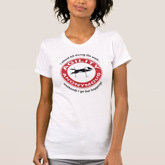 Agility Anonymous Red T-shirt (Voorkant)