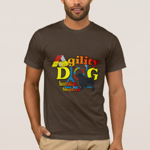 Agility Australian Shepherd Gifts T-shirt