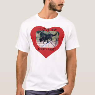 Agility Mutt T-shirt - Gepersonaliseerd