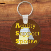 Agility Support Spouse 1 Sleutelhanger (Voorkant)