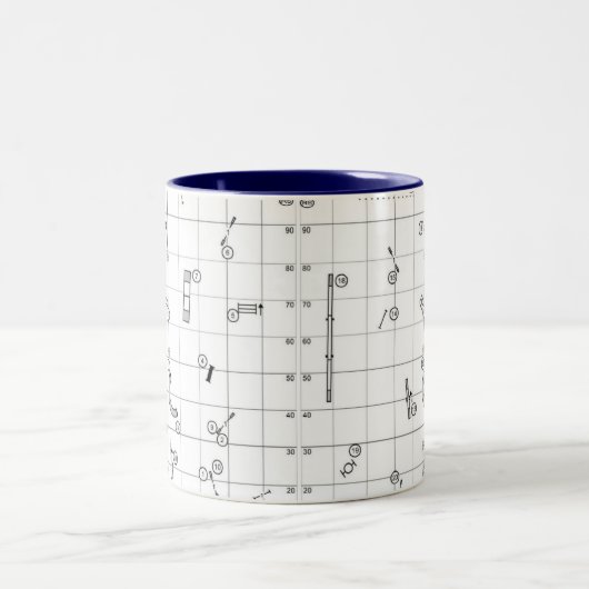Agility Themed Course Map Mug (Centre)