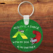 Agility themed Keychain (Achterkant)