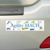 Agility Titels Sticker (Op auto)