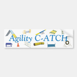 Agility Titles Bumpersticker