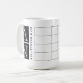 AgilityNerd Cours Designer Mug (Devant gauche)