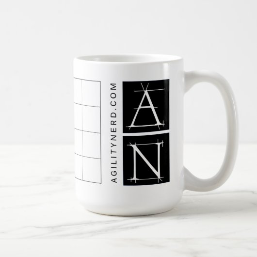 AgilityNerd Cours Designer Mug (Droite)