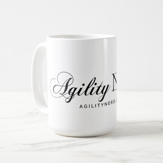 AgilityNerd Script Agility Nerd Mok (Voorkant links)