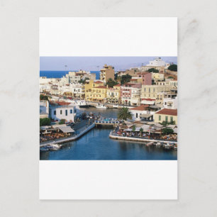 Agios Nikolaos Crete, Griekenland Briefkaart
