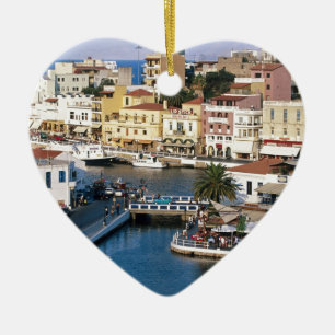 Agios Nikolaos Crete, Griekenland Keramisch Ornament