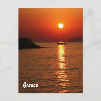 Agios Nikolaos Sunrise Briefkaart
