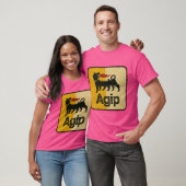  Agip-Logo-Poster T-shirt (Unisex)