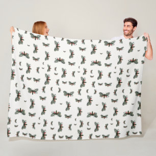 Aglaope infausta - Almond-Tree Leaf Skeletonizer Fleece Deken