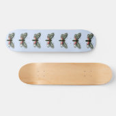 Aglaope infausta - Almond Tree Leaf Skeletonizer S Skateboard (Horizontaal)