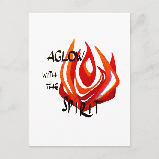 Aglow met Spirit Briefkaart (Voorkant)