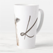 Agneau à mouton Ewe Visite Laine Knitters Mug (Angle droit)