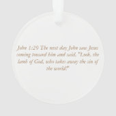 Agneau d'arbre de Jesse d'avènement (dos)