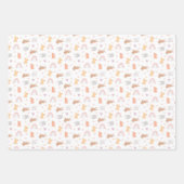 Agneau de lapin mignon Nom de Pâques Feuilles de p (Devant)