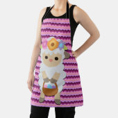 Agneau de Pâques mignon Abstrait tablier multicolo (Insitu)